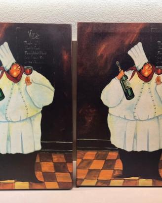 Simpatici quadri con chef