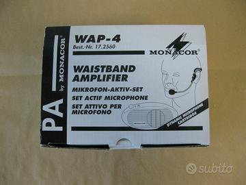 Amplificatore portatile da voce MANACOR (NUOVO)