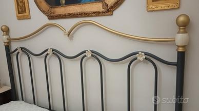 letto in ferro battuto 