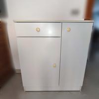 Mobile due ante con cassetto