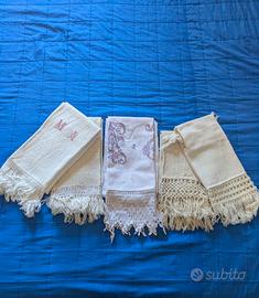 Asciugamani Sardi artigianali tessuti a telaio