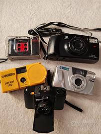 Macchine fotografiche a Rullino 1980/1990 Leggere