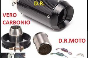 1405. SCARICO corto VERO CARBONIO ed ERGAL SILVER