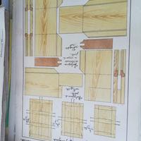 Tavole architettura ,disegno1898 Cortina