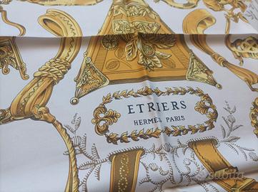 Foulard vintage Hermès anni '70