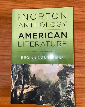 norton anthology american literature beginnings to