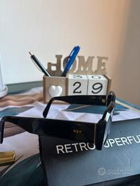 Retrosuperfuture Sagrado Nero Occhiale Sole Y2K