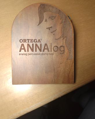 ORTEGA ANNAlog - analog percussion stomp box