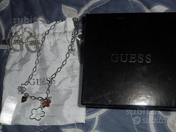 Orecchini e Collana Guess