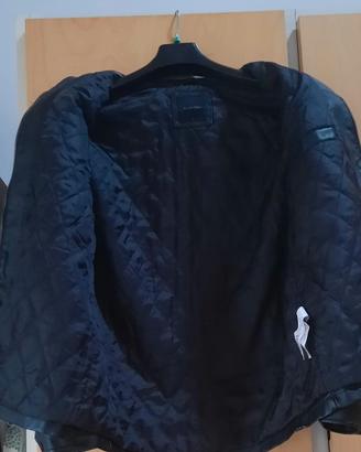 Giubetto ecopelle nero