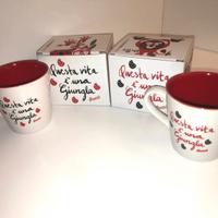 Set 4 Tazze Gocciole Pavesi Nuove Originali