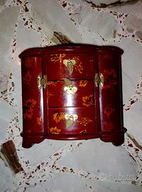 portagioie in legno apribile