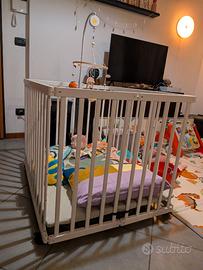 Box bambini in legno Vertbaudet pieghevole