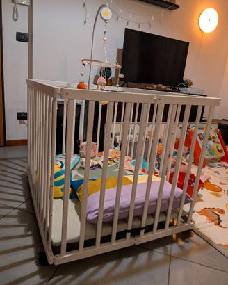 Box bambini in legno Vertbaudet pieghevole