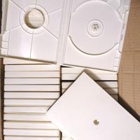 Custodie CD/DVD/BLU RAY professionali mai usate