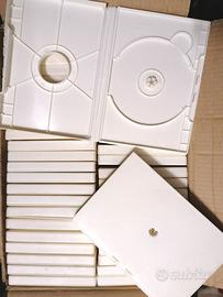 Custodie CD/DVD/BLU RAY professionali mai usate