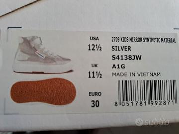 scarpe superga bimba numero 30 