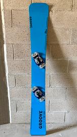 Snowboard hard alpine con attacchi (+scarponi)