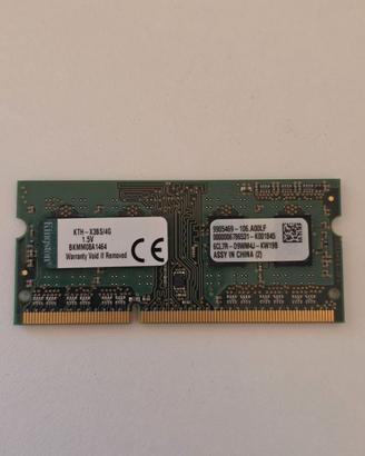 Kingston 4GB DDR3 ram