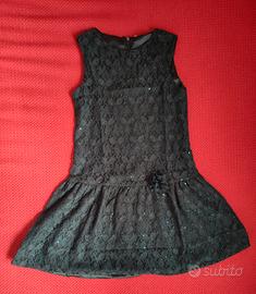 Abito bambina 10 anni blu