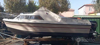 Barca cabinata 6 metri