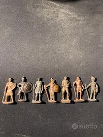 Lotto 7 Soldatini in Metallo - Personaggi Storici