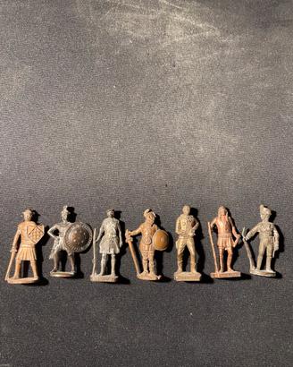 Lotto 7 Soldatini in Metallo - Personaggi Storici