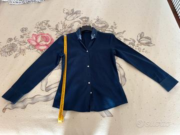 Camicia Nara blu navy
