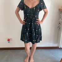 mini abito decorato Disturbia goth