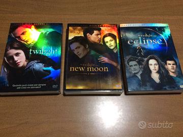 Film dvd saga Twilight - New Moon - Eclipse
