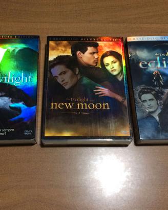 Film dvd saga Twilight - New Moon - Eclipse