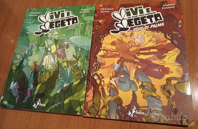 Graphic novel "VIVI E VEGETA" - Vol 1 e 2