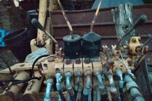 Fiat fl 4 con retro escavatore