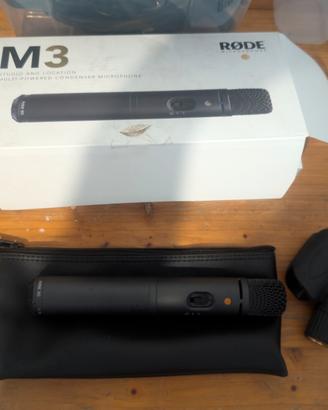 microfono RODE M3 (mic a condensatore)