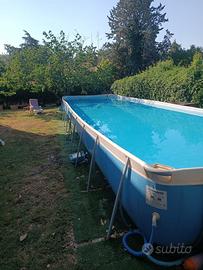Piscina fuoriterra california 1500 14x4 m