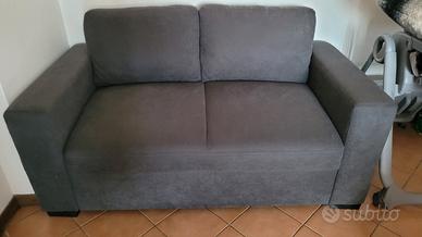 Divano 2 posti + Credenza moderna 2 ante