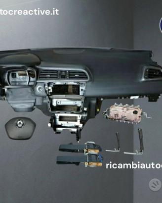 Renault Kadjar 1 Cruscotto Airbag Completo kit ai