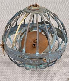 LAMPADA NAVALE AD OLIO GIROSCOPICA “XIX SECOLO"