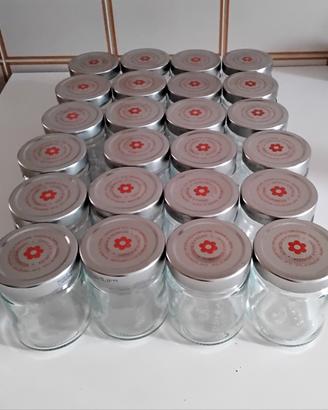 Barattoli per marmellata 320 gr. - 24 pz.