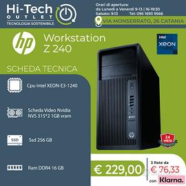 HP Workstation Z240