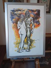 Renato Guttuso lito 50x70 tiratura 10 esemplari