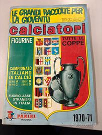Album Panini Calciatori 1970/71 non completo