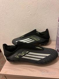 Scarpe da calcio adidas F50 Elite Laceless FG (Ner