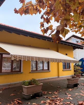 2 tende da sole a bracci motorizzate estendibili