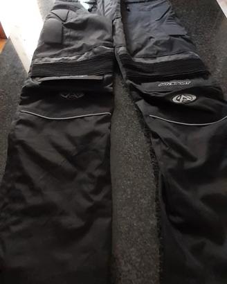 pantaloni moto 