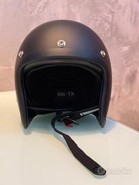 Casco moto aperto jet calotta piccola