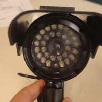 Coppia Telecamere videosorveglianz fake dissuasori