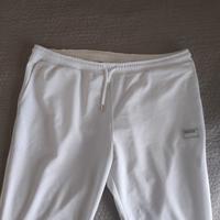 Pantaloni bianchi con coulisse
