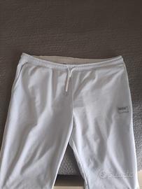Pantaloni bianchi con coulisse