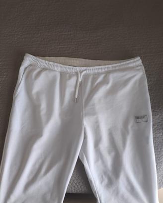 Pantaloni bianchi con coulisse